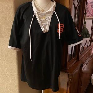 PINK SF Giants shirt